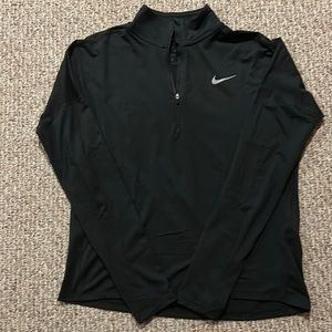 Nike running dri-fit quarter zip, size M